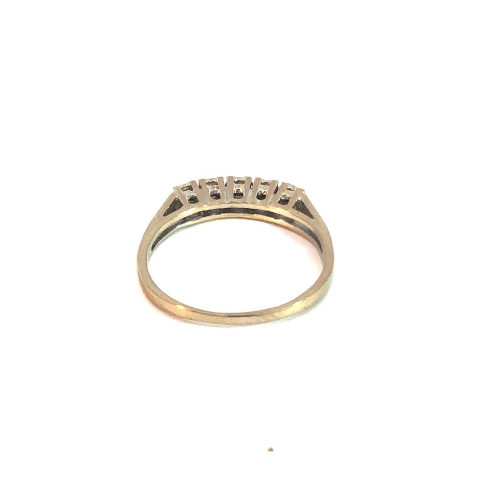 Ring Weißgold 585 / 14 Karat mit Diamanten Gr. 52 Nr. 5466 in Peine