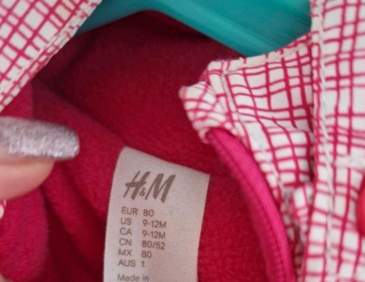 Schneeanzug Gr. 80 Neuwertig H&M in Ehra-Lessien