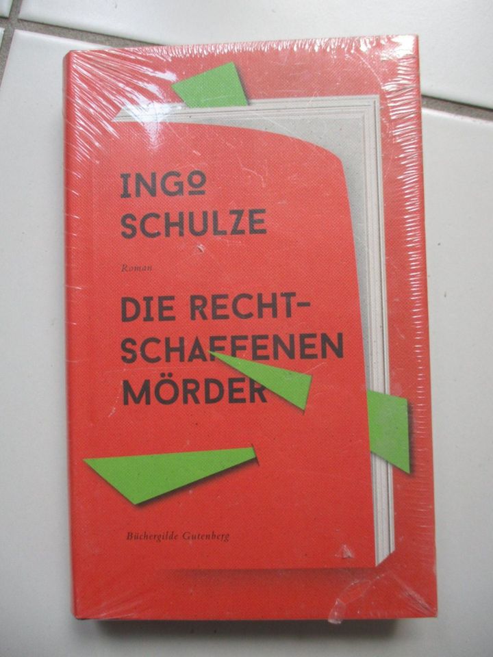 INGO SCHULZE + Die Recht-Schaffenen Mörder + 2021 NEU! in Berlin