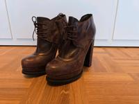 Buffalo pumps high heels größe 40 braun Leder Hessen - Schöneck Vorschau