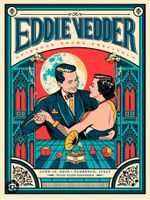 Eddie Vedder Siebdruck Poster 2019 Pearl Jam Thüringen - Jena Vorschau