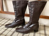 Sehr elegante, dunkelbraune Gabor Stiefel mit karree Spitze Rheinland-Pfalz - Katzenelnbogen Vorschau