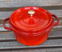 STAUB La Cocotte Bräter Gusseisen Schmortopf rund 24cm 3,6L rot Rheinland-Pfalz - Hochborn Vorschau