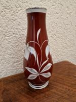 Vase Porzellan Spechtsbrunn rot / gold 20cm Shabby 50er Jahre Rostock - Diedrichshagen Vorschau