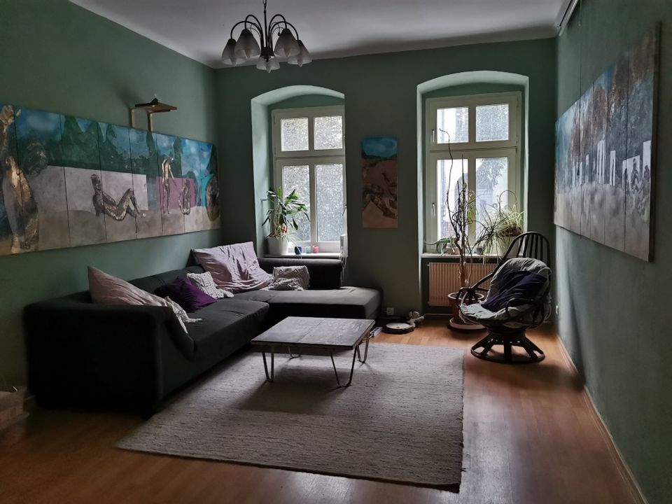 zwei Zimmer in 110m² Wohnung, Bergmannkiez Kreuzberg in Berlin