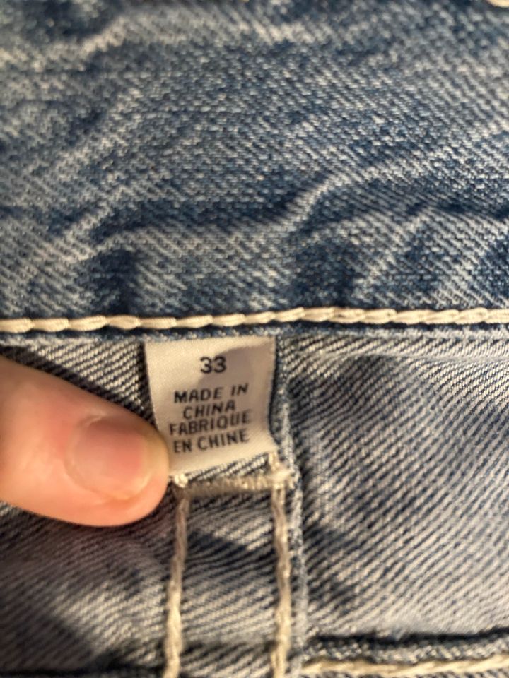 ⚓️True religion jeans straight flap pocket splatter effect W33 in Freital