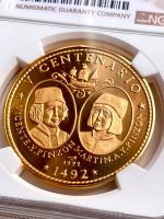 Goldmünze Cuba 100 Pesos 1991 Pinzon Brothers NGC PF69 Ultra Gold Hessen - Wiesbaden Vorschau