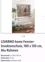 LIVARNO home Fenster-Insektenschutz, 100 x 120 cm, Alu-Rahmen (w Bayern - Herzogenaurach Vorschau