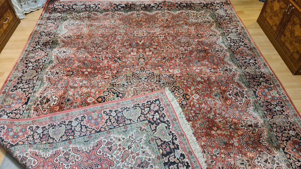 Perser-Teppich ⭐ Silk Indien Handgeknüpft Orient-Teppich in Berlin