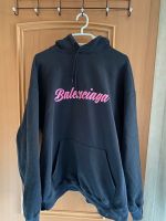 Originaler Balenciaga Hoodie mit Logo-Print in „Washed Black“ Niedersachsen - Helmstedt Vorschau