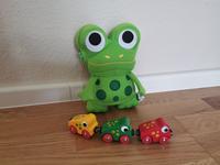 Brio Stofftier Frosch + 3 Züge / Waggons Berlin - Charlottenburg Vorschau