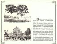 Schöne Lithographie von Hamburg : Binnenalster 1827 / Börse 1835 Hamburg-Mitte - Hamburg St. Pauli Vorschau