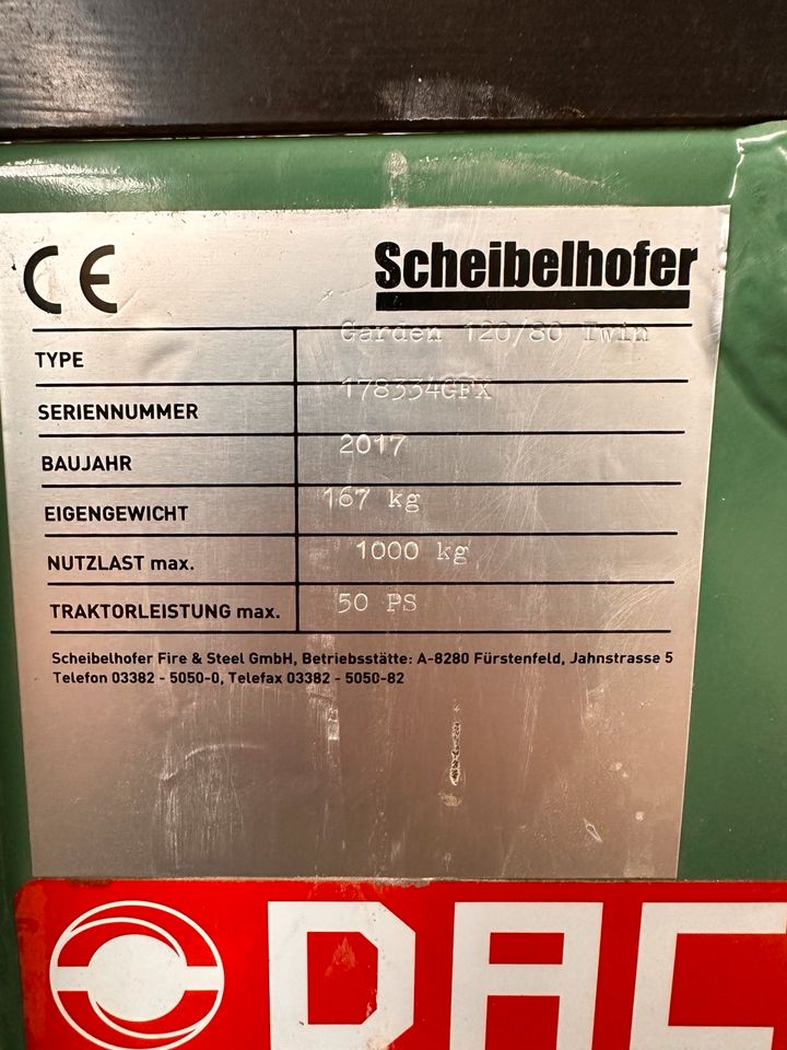 Hydraulisch Kippbare Kiste Scheibelhofer in Perl