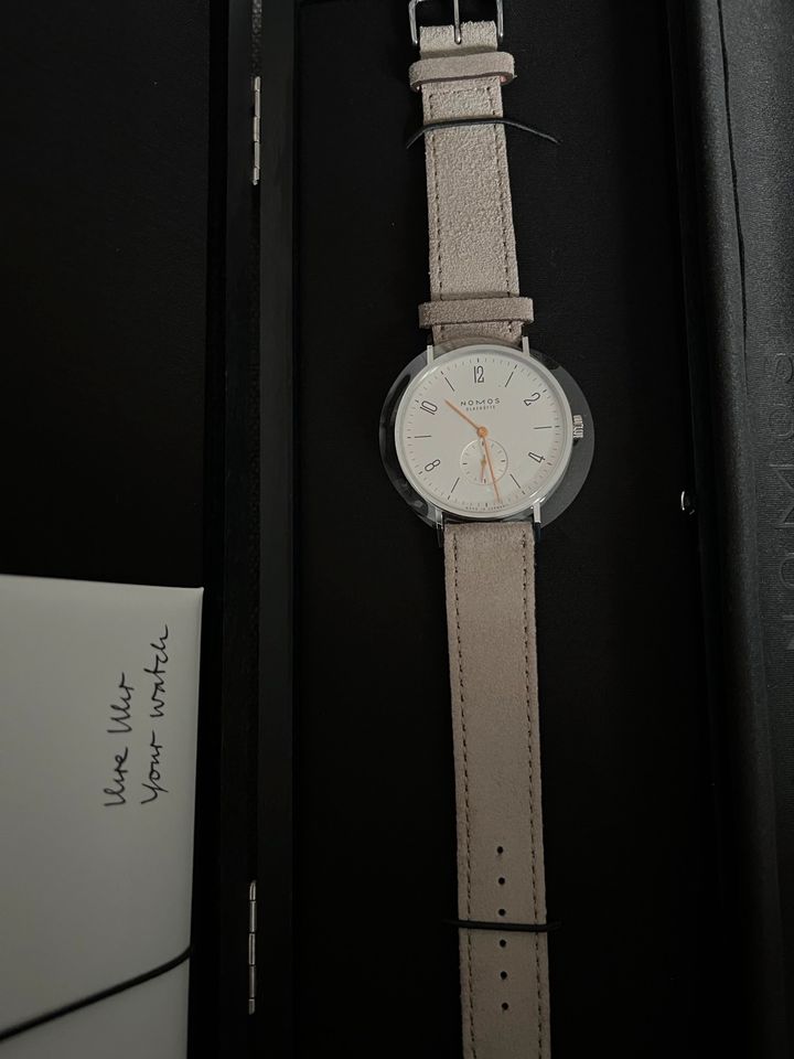 Nomos Tangente Breuninger Limited Edition 1von140 ST NEU Full Set in Stuttgart