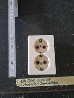 DDR ElektrikStromSteckdose Aufputz Doppeldose Sachsen-Anhalt - Hettstedt Vorschau