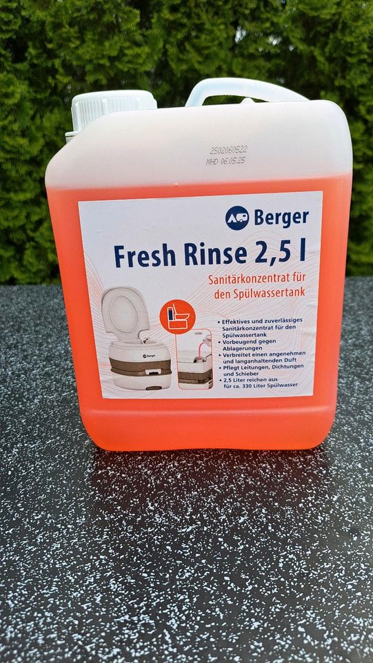 Berger Fresh Rinse 2,5l - Sanitärkonzentrat - neu in Waltenhofen