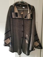 Cape Poncho Vintage Herbst Fall Autumn beige schwarz floral Niedersachsen - Buchholz in der Nordheide Vorschau