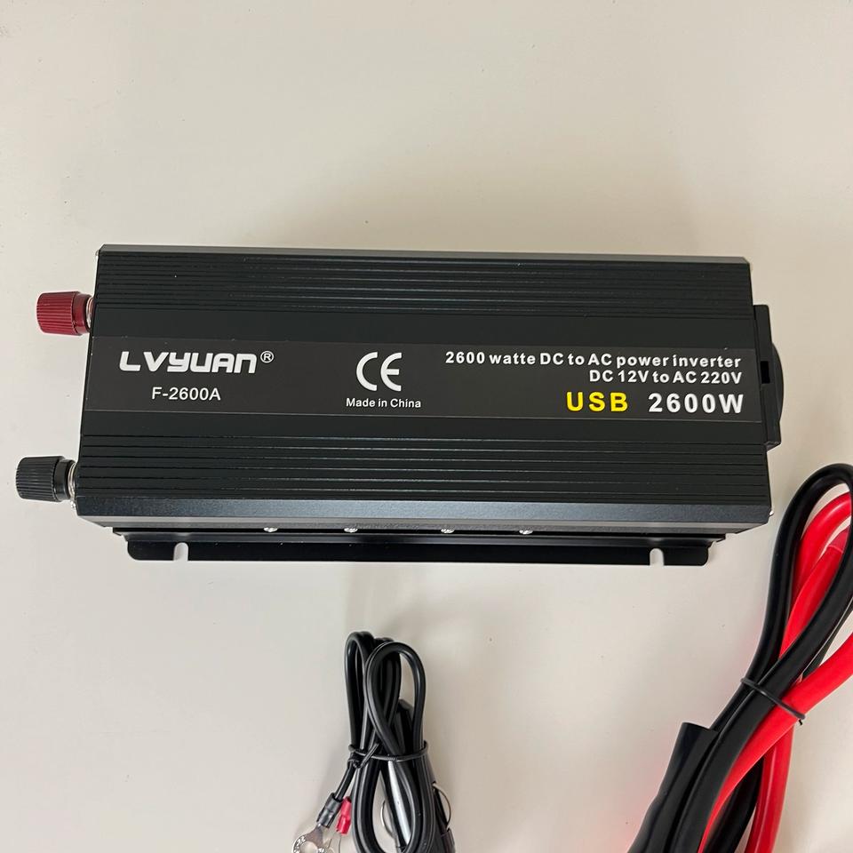 NEU 1100W 2600W Spannungswandler dc 12V ac 230V Wechselrichter in Soltau