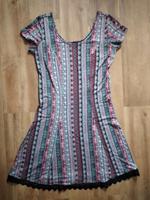 gemustertes Kleid von Gina Gr. 36 Thüringen - Weißensee Vorschau