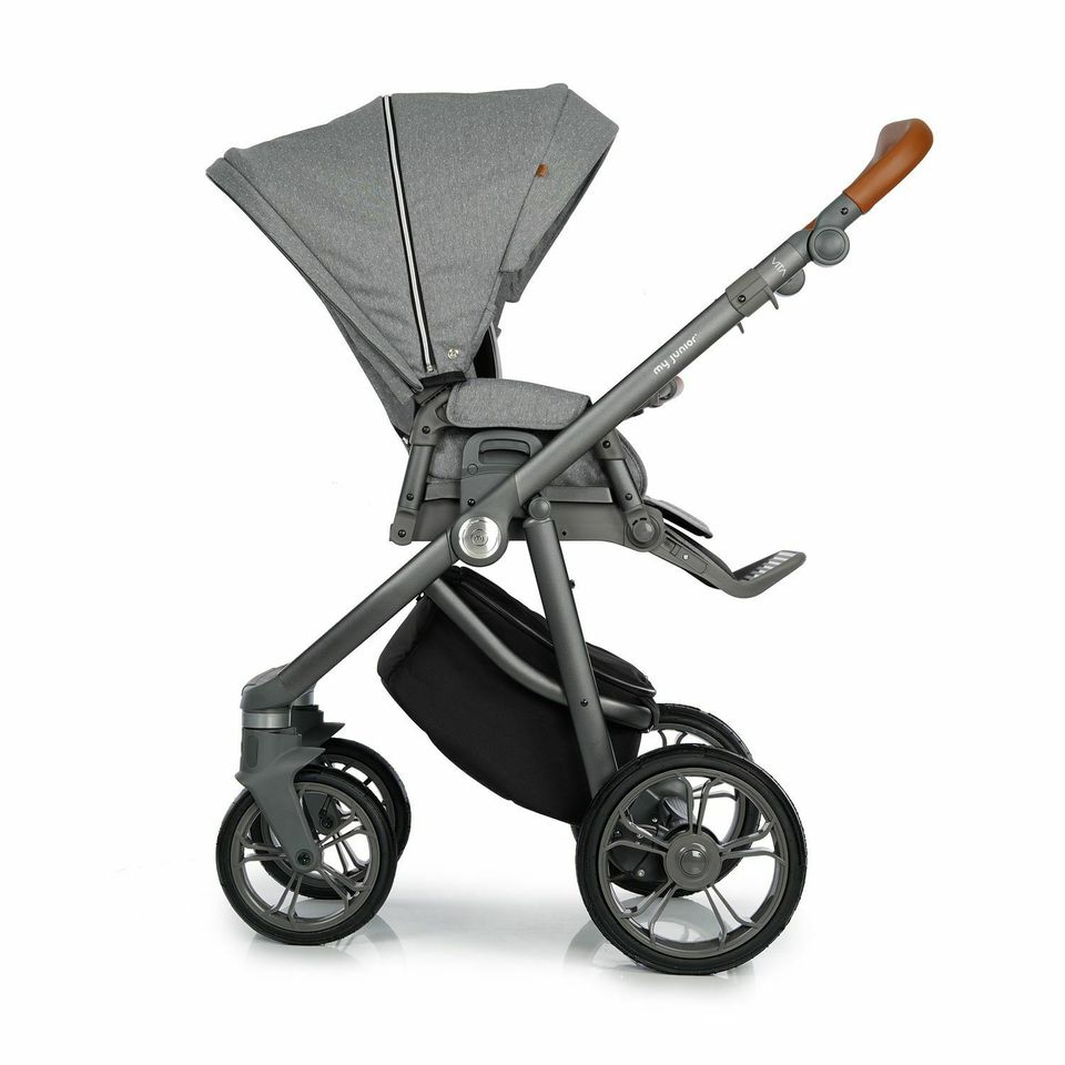 My Junior VITA 2 - 2in1 Kinderwagen-Set - Grey Dots - XXL-Zubehörpaket - NEU in Fulda