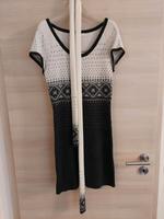 Strickkleid, schwarz-weiß Bayern - Wallerstein Vorschau