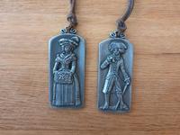 Kühn Zinn Anhänger Set - Historische Figuren Replika Anno 1788 Stuttgart - Stuttgart-West Vorschau