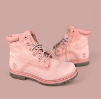 Timberland Winterstiefel Boots Damen Gr.39 rosa NP 220€ Leder ✅ Saarland - Saarlouis Vorschau