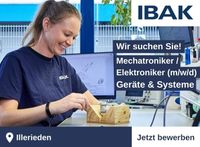Mechatroniker / Elektroniker (m/w/d) Geräte und Systeme Baden-Württemberg - Illerrieden Vorschau