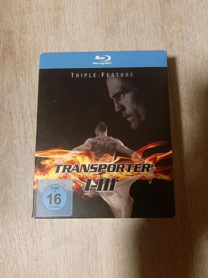 The Transporter 1-3 , Trilogy Bluray im Schuber in Steinfurt