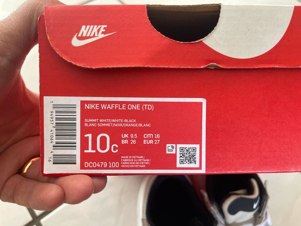 Nike Waffle One Größe 27 Sommerschuh in Waldenbuch