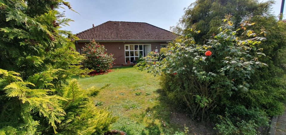 TOP Winkelbungalow – traumhaftes Zuhause, ruhig + Zentral in Fredenbeck