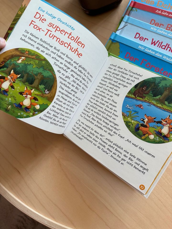 Tierbücher, Wald: wir lieben den Wald, 8 Stück in Stollberg