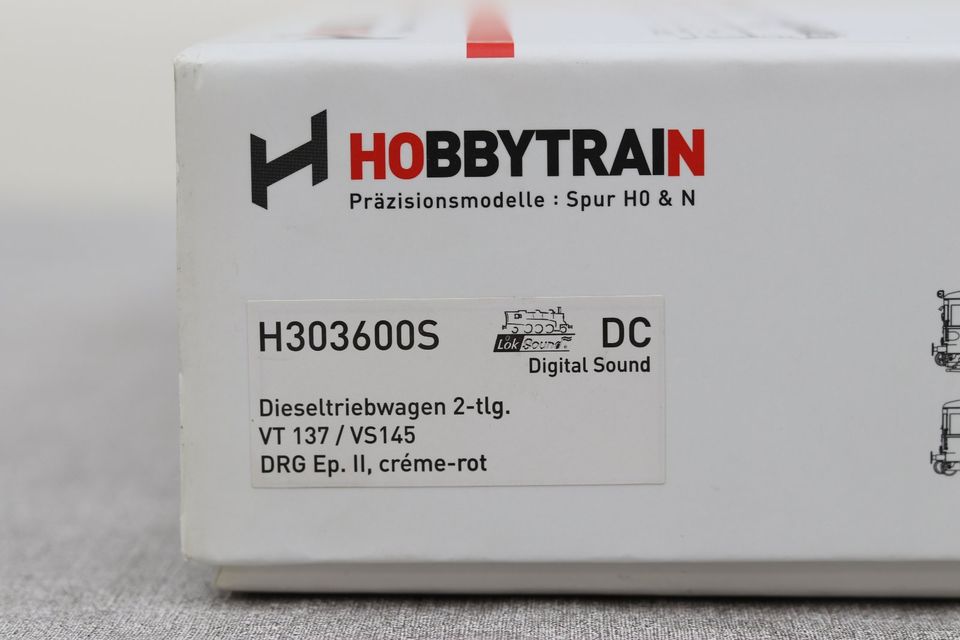 Hobbytrain H303600S Dieseltriebwagen 2-tlg. VT137/VS145 DRG in Frankfurt am Main