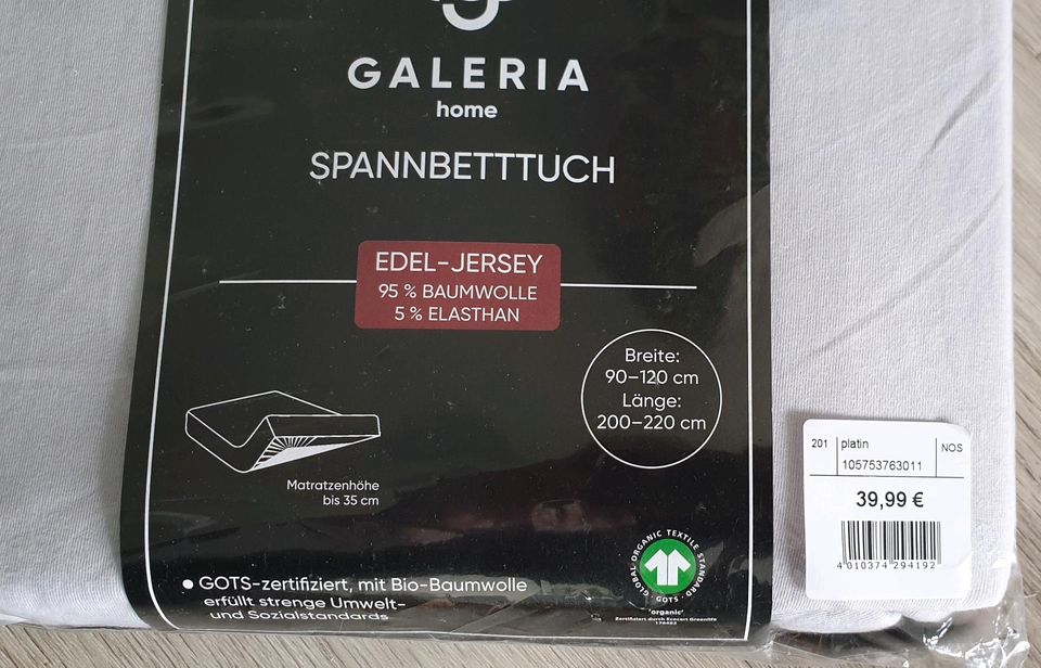 Edel Jersey Spannbetttuch Galeria home NEU in Bayern - Seukendorf | eBay  Kleinanzeigen ist jetzt Kleinanzeigen