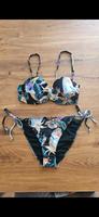 Bikini Set 75C schwarz mit Blumen Muster H&M 42  Push up Hessen - Offenbach Vorschau