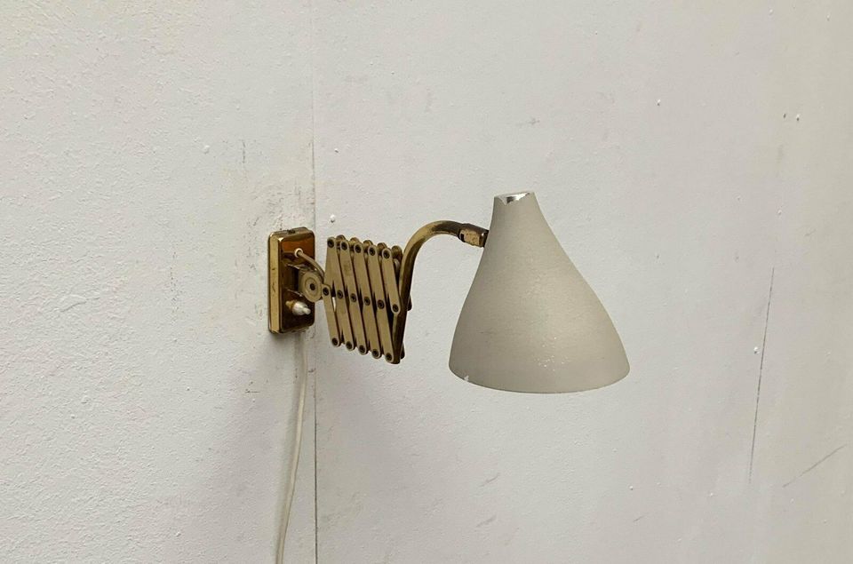 Mid Century Scherenleuchte Wandleuchte Wall Lamp zu 60er 70er in Hamburg