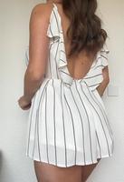Leichter Sommer Jumpsuit weiß Rückenausschnitt Tally Weijl Gr. L Baden-Württemberg - Filderstadt Vorschau