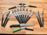 Besteck Punktbesteck DDR Messer,Gabeln Sachsen-Anhalt - Haldensleben Vorschau