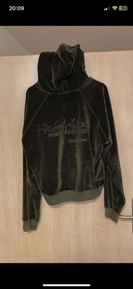 Haider Ackermann Velvet / Velour Hoodie in Hessigheim