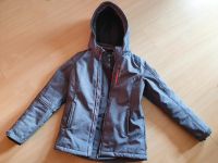 Winterjacke grau mit pink, Gr. 170 Niedersachsen - Neuenkirchen-Vörden Vorschau