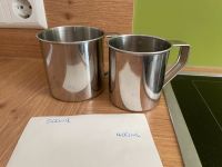 Edelstahl metall becher camping 500 ml 400ml Baden-Württemberg - Simmozheim Vorschau