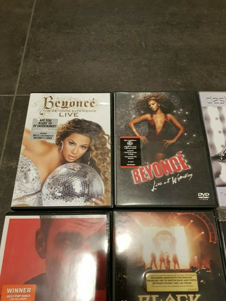 Musik DVD Sammlung Beyonce Destinys Child Jennifer Lopez Usher in Lohr (Main)