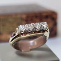 ❤Antiker Art Deco Brillant Ring mit 0,50 ct. 585er Gelbgold Essen - Steele Vorschau