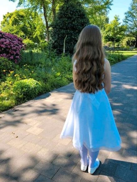 Wunderschönes Kommunionkleid, Hochzeit Blumenkind Gr 134 3 Teilig in Steinfurt