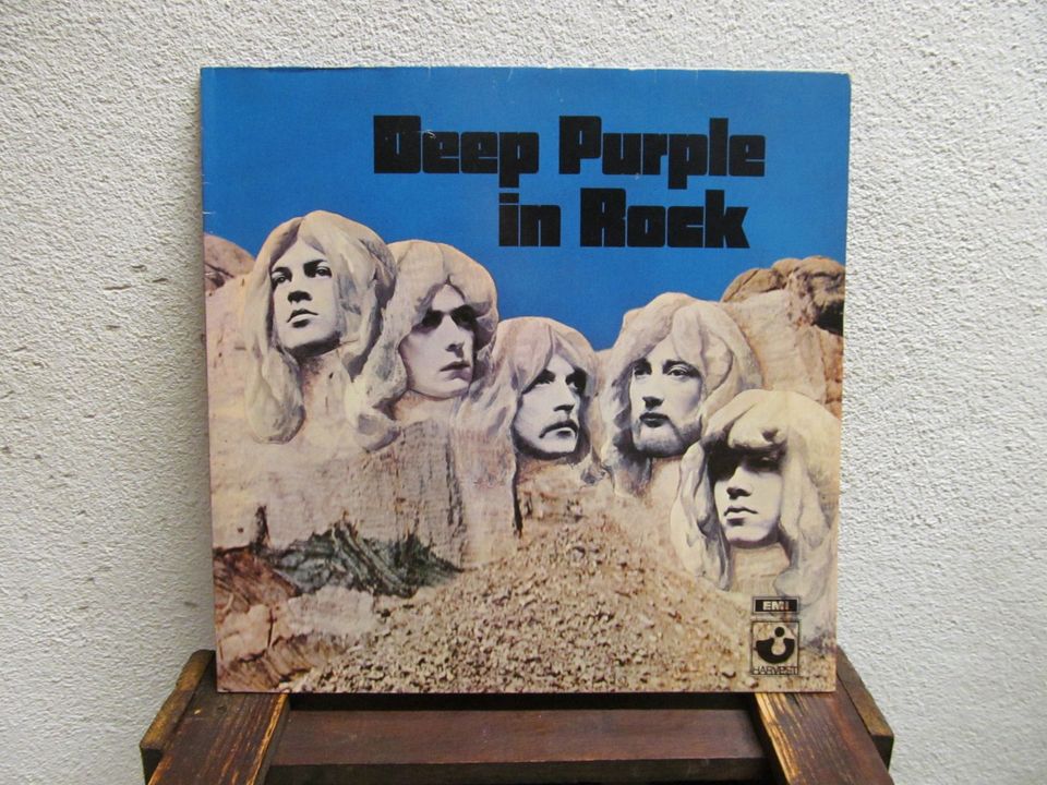 LP "Deep Purple In Rock", Hardrock 1970, Schallplatte, Vinyl in Kumhausen