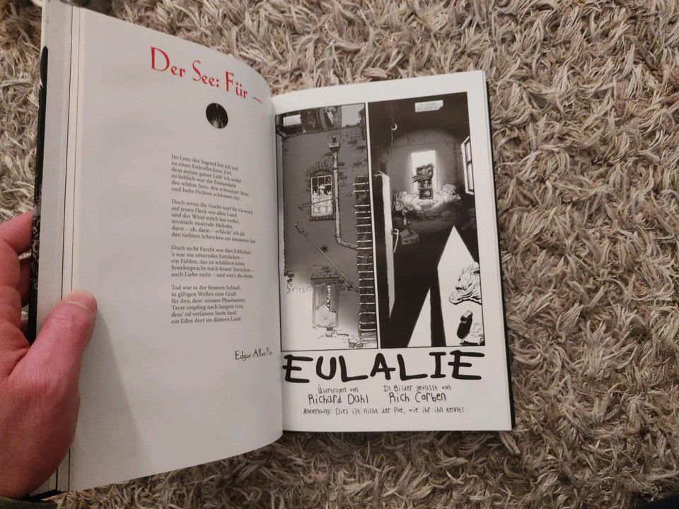 Edgar Allan Poe: Welt des Schreckens, Graphic Novel, Hardcover in Mülheim (Ruhr)