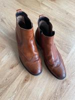 Braune Stiefelette Leder Gabor Niedersachsen - Schwülper Vorschau