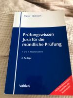 Prüfungswissen Jura für die mündliche Prüfung 1. und 2.Staatsexam Dresden - Pieschen Vorschau