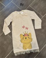 Denokids Langarm Kleid 128 Tunika Gold beige Katze Schleswig-Holstein - Tangstedt  Vorschau