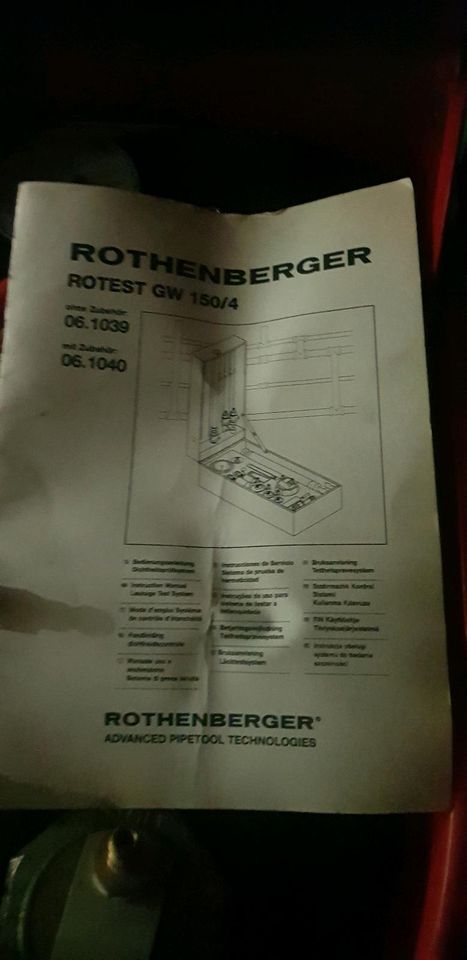 Rotest GW 150 top wie neu in Freiburg im Breisgau